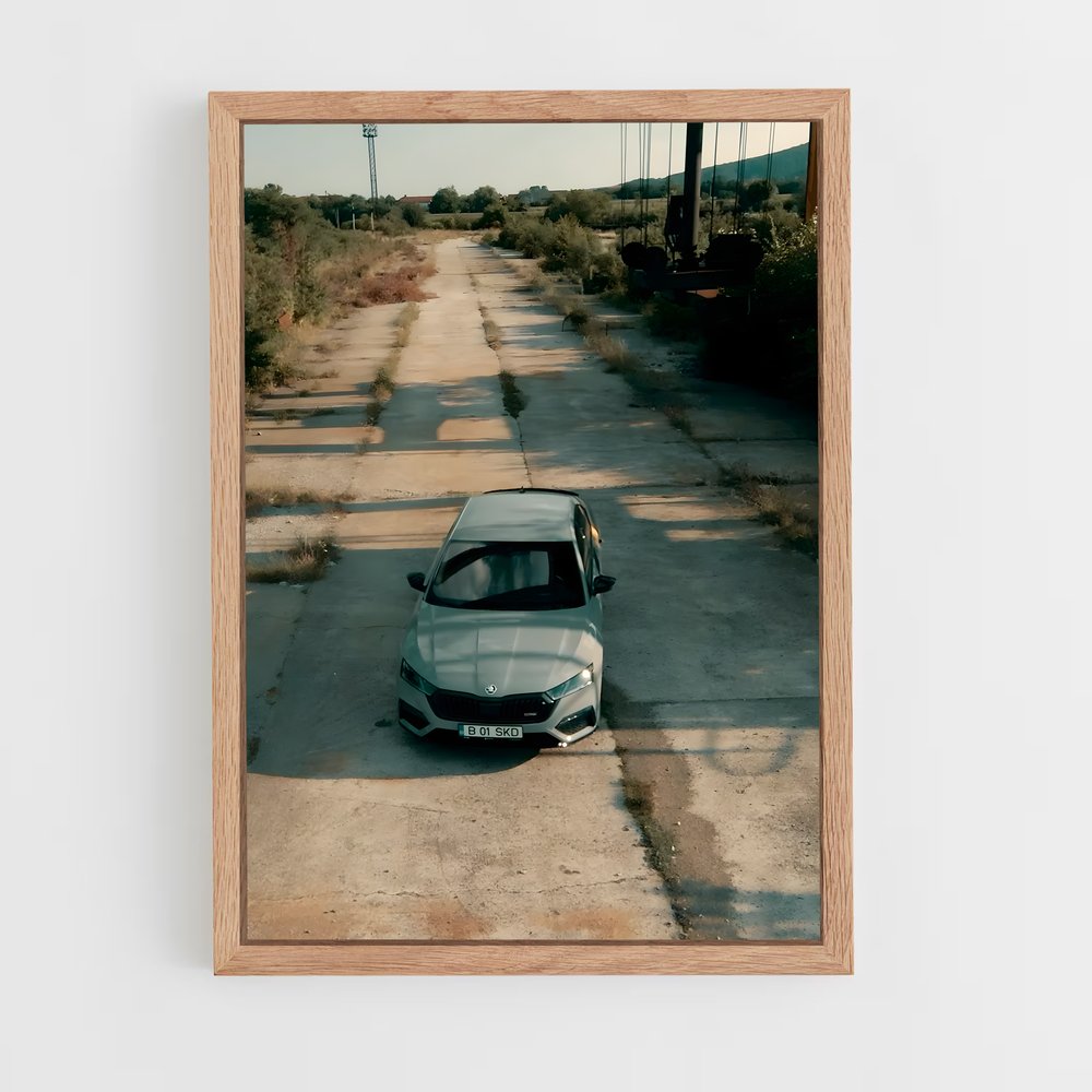 Poster éclatant Octavia RS – affiche Skoda (vue 4)